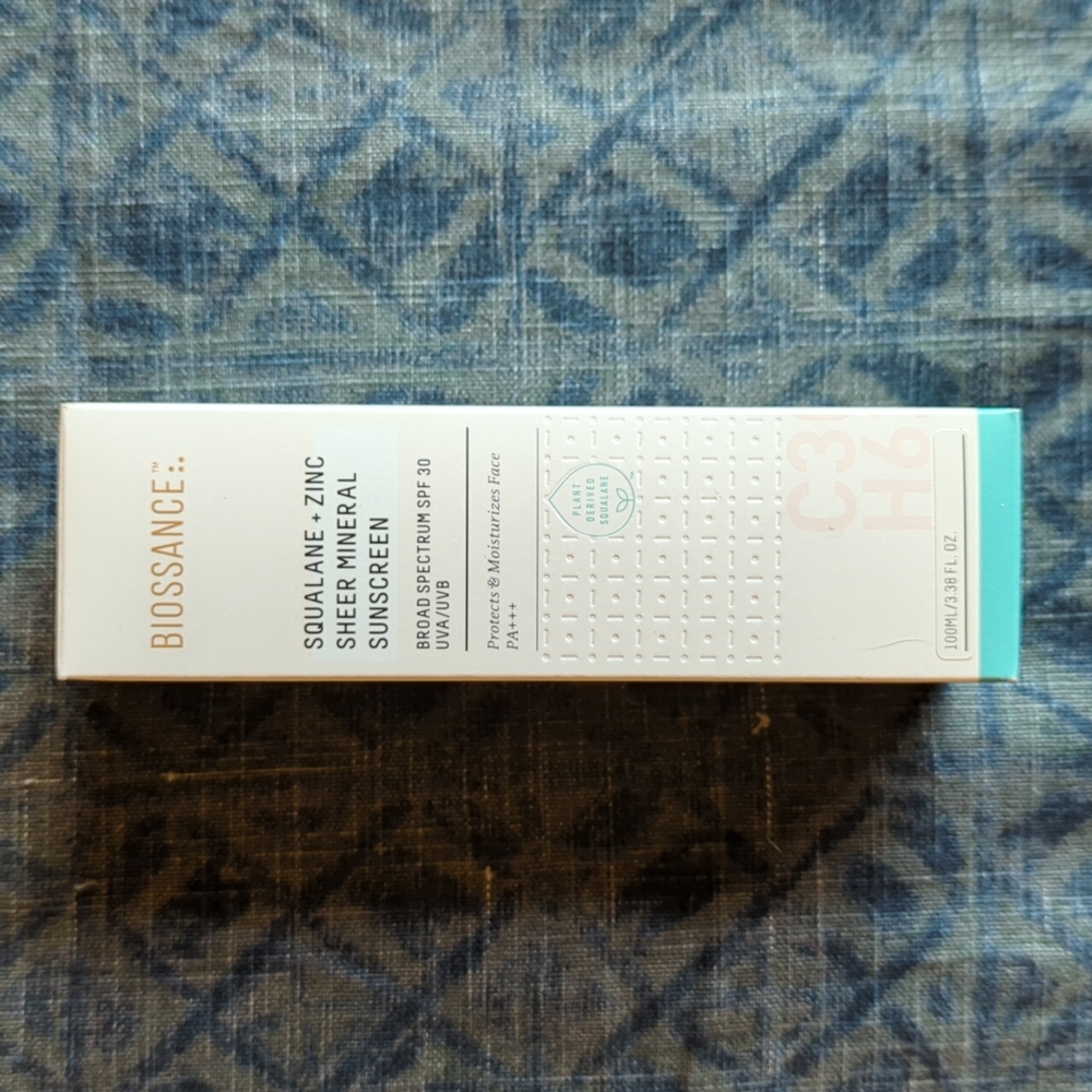 Biossance Sunscreen